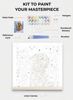 Custom Paint By Numbers Kit