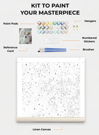 Custom Paint By Numbers Kit