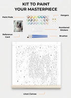 Custom Paint By Numbers Kit