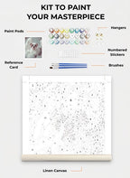 Custom Paint By Numbers Kit
