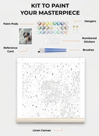 Custom Paint By Numbers Kit
