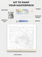 Custom Paint By Numbers Kit