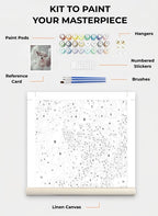 Custom Paint By Numbers Kit