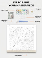 Custom Paint By Numbers Kit