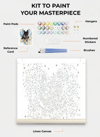 Custom Paint By Numbers Kit