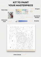 Custom Paint By Numbers Kit