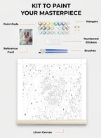Custom Paint By Numbers Kit