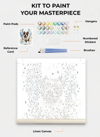 Custom Paint By Numbers Kit