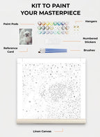 Custom Paint By Numbers Kit