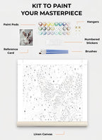Custom Paint By Numbers Kit