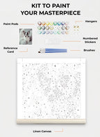 Custom Paint By Numbers Kit