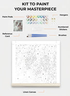 Custom Paint By Numbers Kit