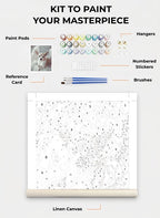 Custom Paint By Numbers Kit