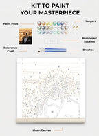 Custom Paint By Numbers Kit