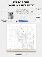 Custom Paint By Numbers Kit
