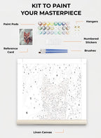 Custom Paint By Numbers Kit