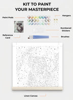 Custom Paint By Numbers Kit