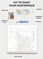 Custom Paint By Numbers Kit