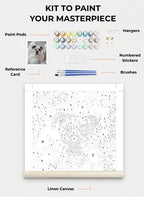 Custom Paint By Numbers Kit