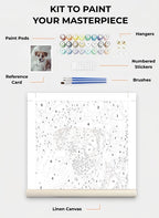 Custom Paint By Numbers Kit