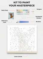 Custom Paint By Numbers Kit