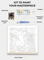 Custom Paint By Numbers Kit