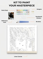 Custom Paint By Numbers Kit