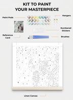 Custom Paint By Numbers Kit