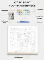 Custom Paint By Numbers Kit
