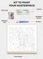 Custom Paint By Numbers Kit