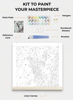Custom Paint By Numbers Kit