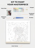 Custom Paint By Numbers Kit