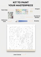 Custom Paint By Numbers Kit