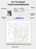 Custom Paint By Numbers Kit