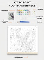 Custom Paint By Numbers Kit