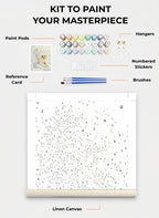 Custom Paint By Numbers Kit