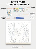 Custom Paint By Numbers Kit