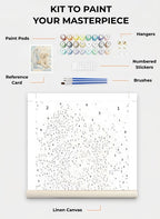 Custom Paint By Numbers Kit