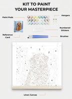 Custom Paint By Numbers Kit