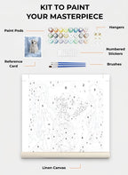 Custom Paint By Numbers Kit