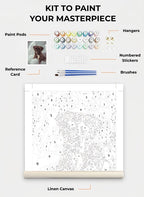 Custom Paint By Numbers Kit