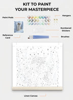 Custom Paint By Numbers Kit