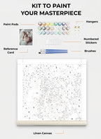 Custom Paint By Numbers Kit