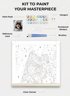 Custom Paint By Numbers Kit