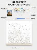 Custom Paint By Numbers Kit