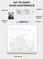 Custom Paint By Numbers Kit