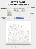 Custom Paint By Numbers Kit