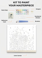 Custom Paint By Numbers Kit