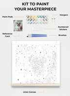 Custom Paint By Numbers Kit