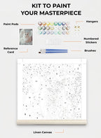 Custom Paint By Numbers Kit